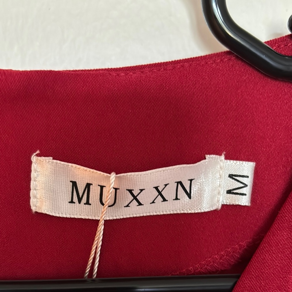 Mixing Boutique Audrey Hepburn Pencil Red Dress - Picture 3 of 7